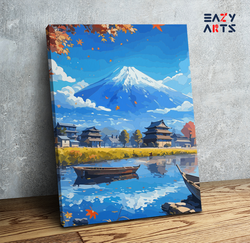 Mount Fuji Serenity Paint by Numbers Kit
