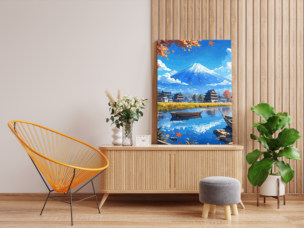 Mount Fuji Serenity Paint by Numbers Kit