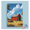 Eazy Arts Rustic Red Barn Paint by Numbers Kit