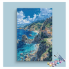 Eazy Arts Mediterranean Coastline Paint by Numbers Kit