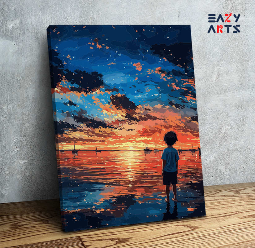 Evening Reflection Paint by Numbers Kit