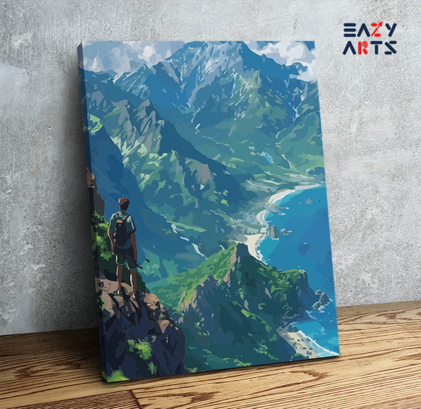 Majestic Mountain Explorer Paint by Numbers Kit