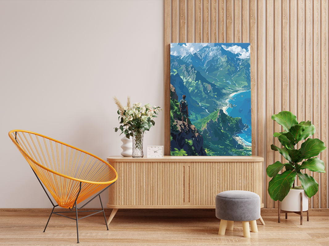 Majestic Mountain Explorer Paint by Numbers Kit