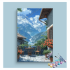 Eazy Arts Mountain Terrace View Paint by Numbers Kit