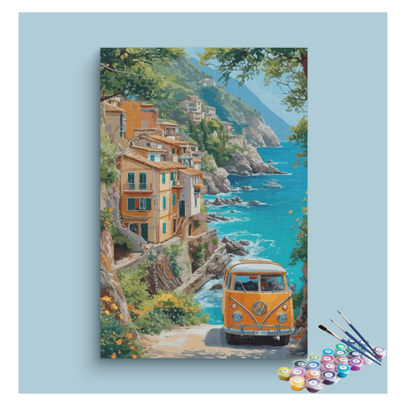 Coastal Adventure Paint by Numbers Kit