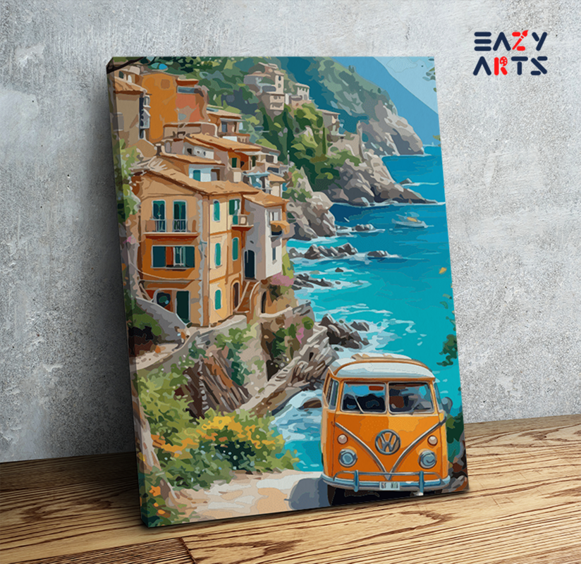 Coastal Adventure Paint by Numbers Kit