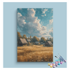 Eazy Arts Golden Countryside Village Paint by Numbers Kit