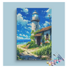 Eazy Arts Coastal Lighthouse Escape Paint by Numbers Kit