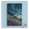 Eazy Arts Twilight Garden Glow Paint by Numbers Kit