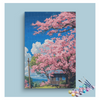 Eazy Arts Spring Blossom Retreat Paint by Numbers Kit