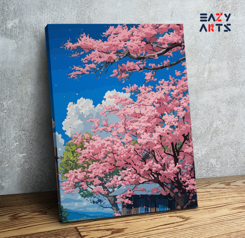 Spring Blossom Retreat Paint by Numbers Kit