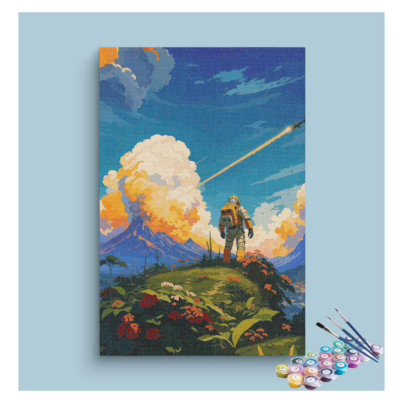 Astronaut's Adventure Paint by Numbers Kit