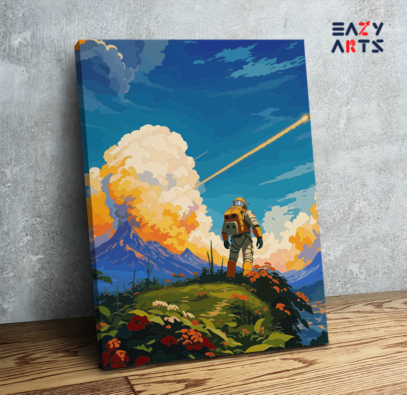 Astronaut's Adventure Paint by Numbers Kit