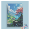 Eazy Arts Blossom Valley Serenity Paint by Numbers Kit