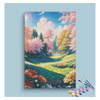 Eazy Arts Sunlit Meadow with Bridge Paint by Numbers Kit
