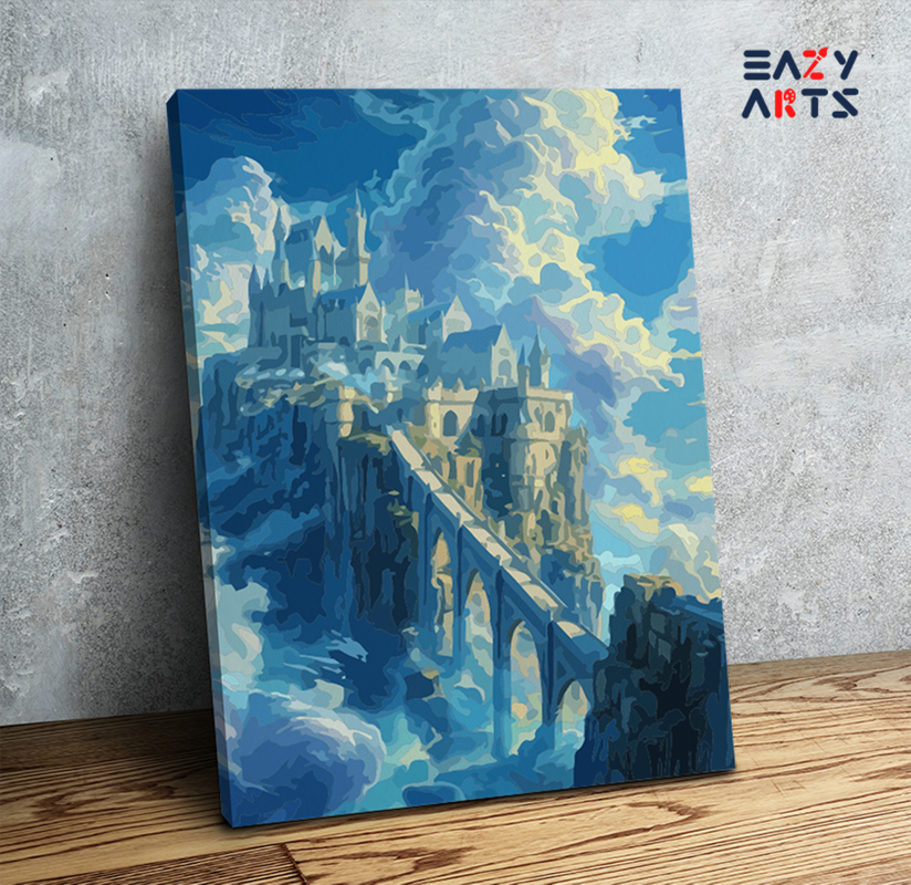 Cloud Castle Fantasy Paint by Numbers Kit