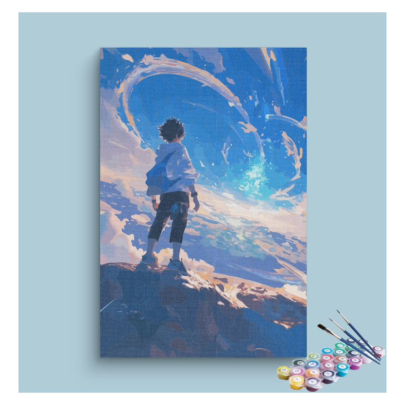 Adventure in the Sky Paint by Numbers Kit