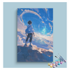 Eazy Arts Adventure in the Sky Paint by Numbers Kit