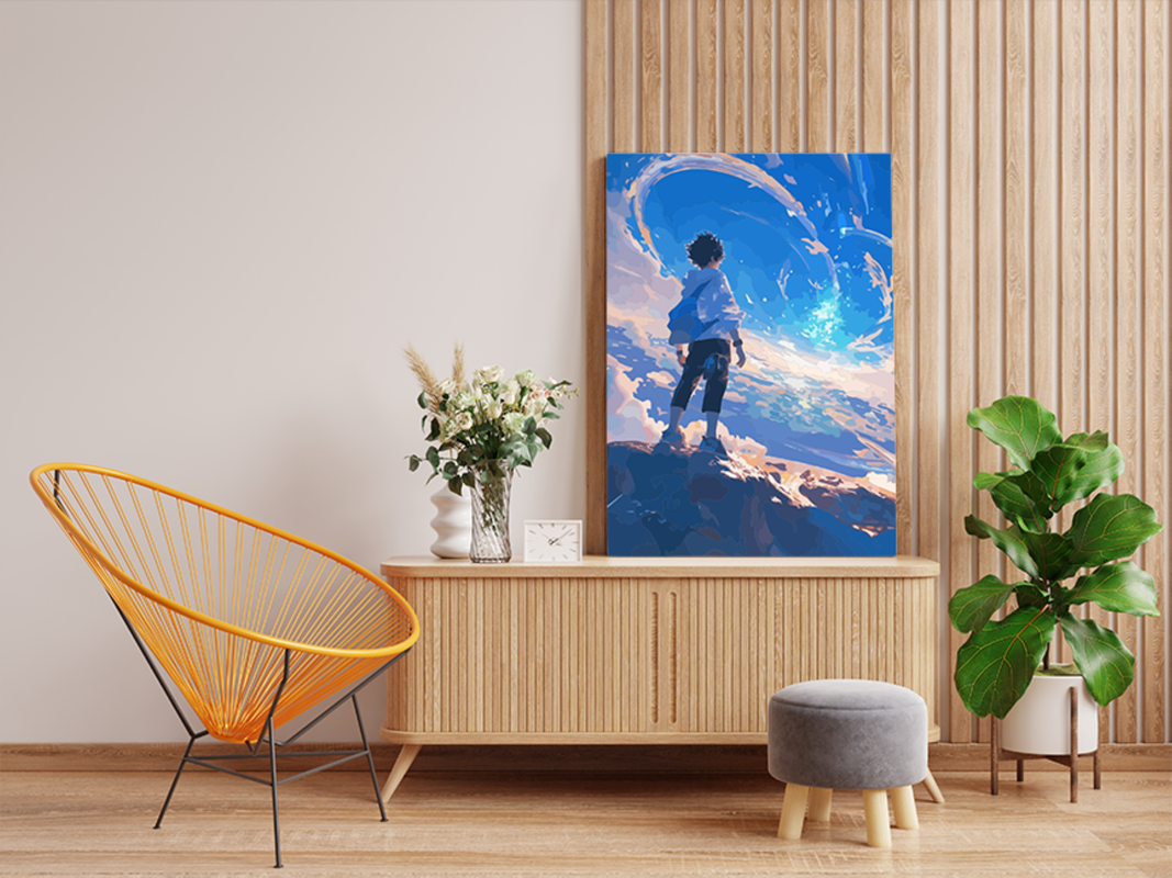 Adventure in the Sky Paint by Numbers Kit