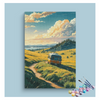 Eazy Arts Countryside Road Trip Paint by Numbers Kit