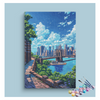 Eazy Arts Skyline Stroll Paint by Numbers Kit