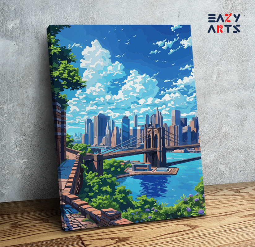 Skyline Stroll Paint by Numbers Kit