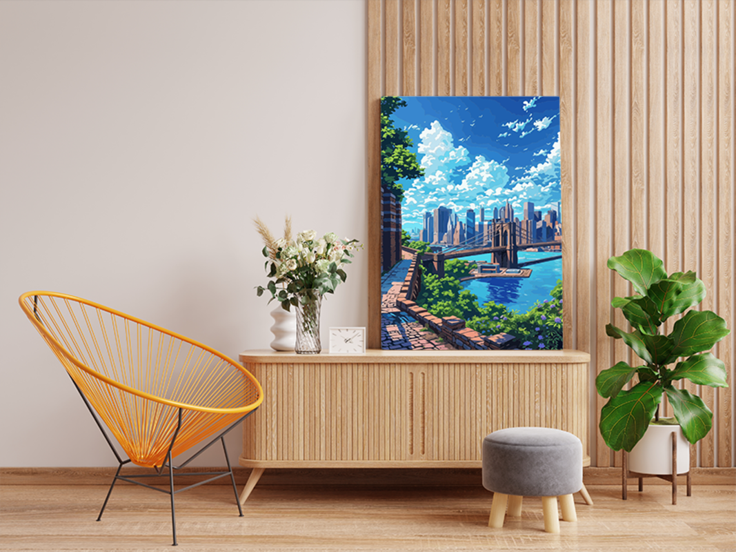 Skyline Stroll Paint by Numbers Kit