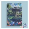 Eazy Arts Tranquil Garden Pavilion Paint by Numbers Kit