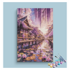 Eazy Arts Wisteria Dream Water Garden Paint by Numbers Kit