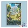 Eazy Arts Enchanted Ruins Paint by Numbers Kit
