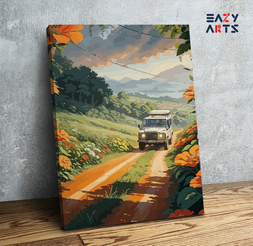 Scenic Off-Road Adventure Paint by Numbers Kit