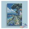 Eazy Arts Coastal Cottage Garden Paint by Numbers Kit