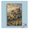 Eazy Arts Tuscan Hillside Villa Paint by Numbers Kit