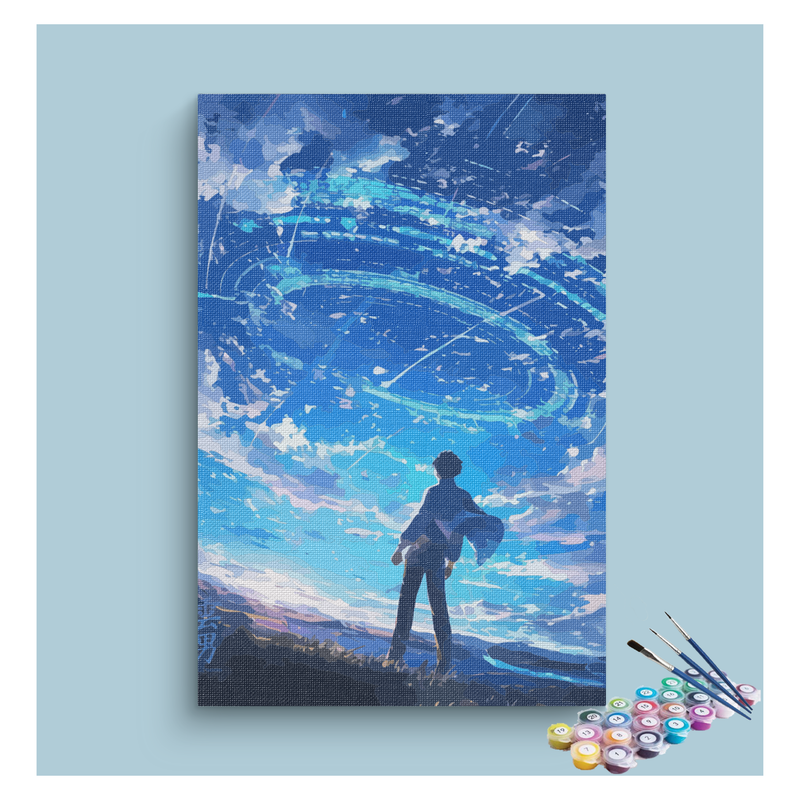 Stargazing Dreamscape Paint by Numbers Kit