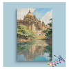 Eazy Arts Majestic Palace Reflection Paint by Numbers Kit
