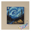 Eazy Arts Starry Night Campsite Paint by Numbers Kit