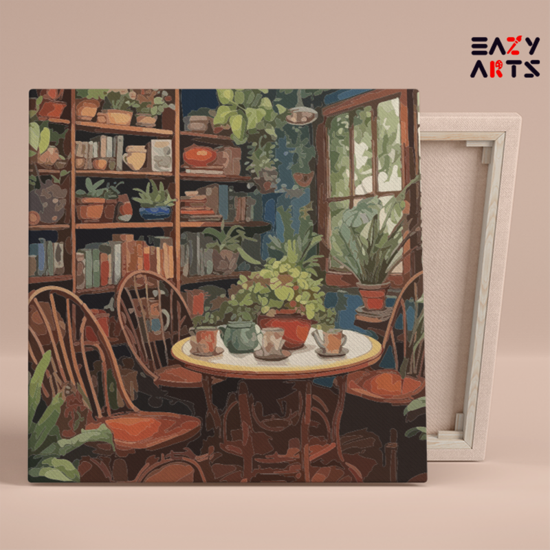 Cozy Indoor Garden Paint by Numbers Kit