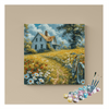 Eazy Arts Country Cottage Escape Paint by Numbers Kit