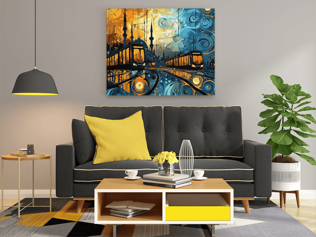Urban Nightscape Paint by Numbers Kit