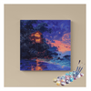 Eazy Arts Tropical Night Escape Paint by Numbers Kit