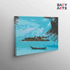 Eazy Arts Lakshadweep Island paint by numbers kit