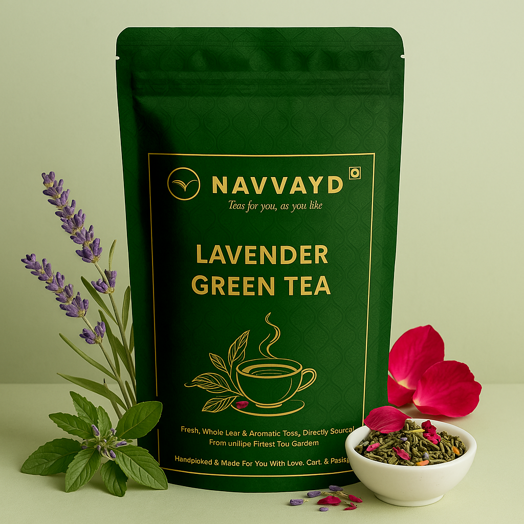 Navvayd Lavender Green Tea - 100 gms