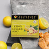 Soulflower Lemon Ginger Soap - 150 gms
