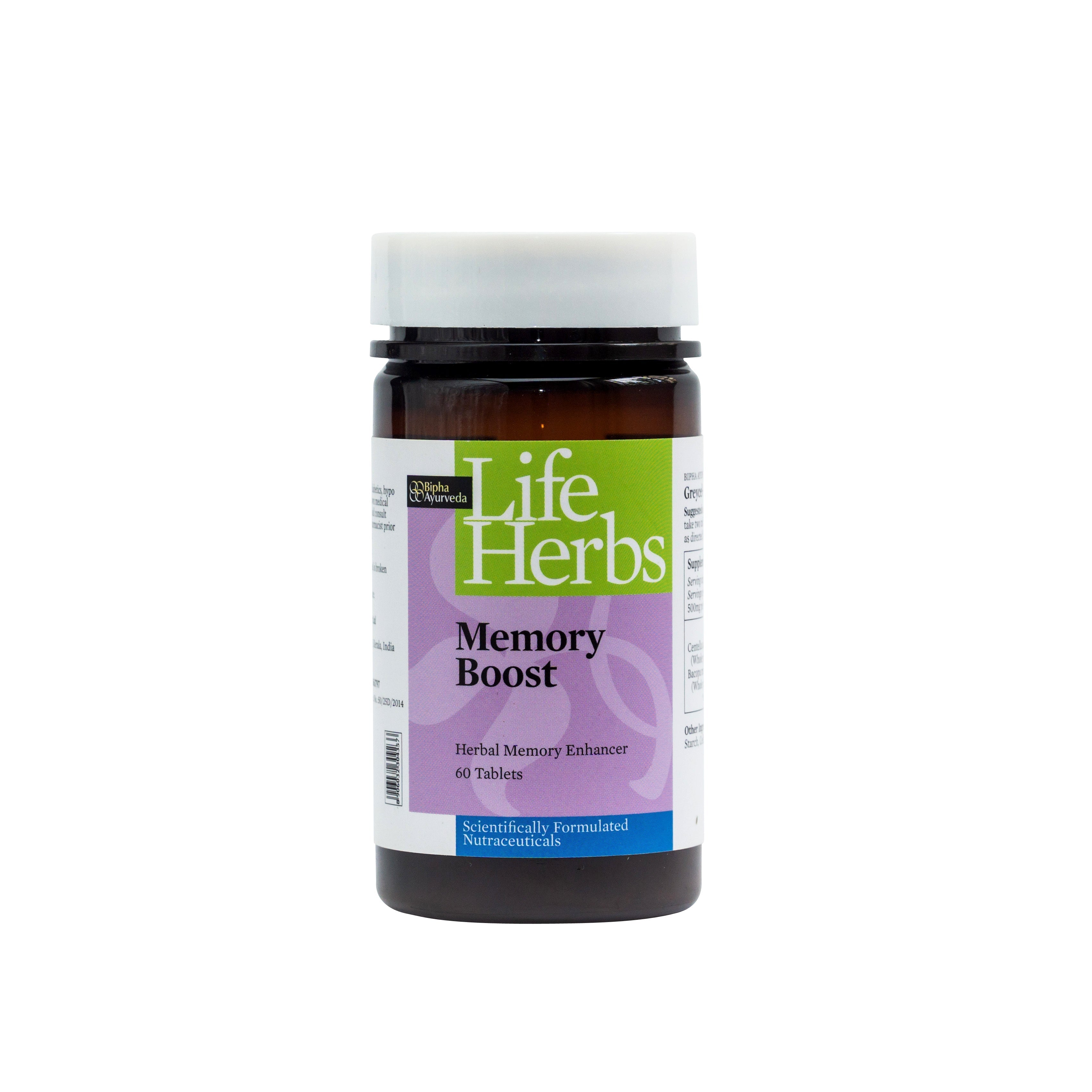 Bipha Ayurveda Memory Boost - 60 tabs