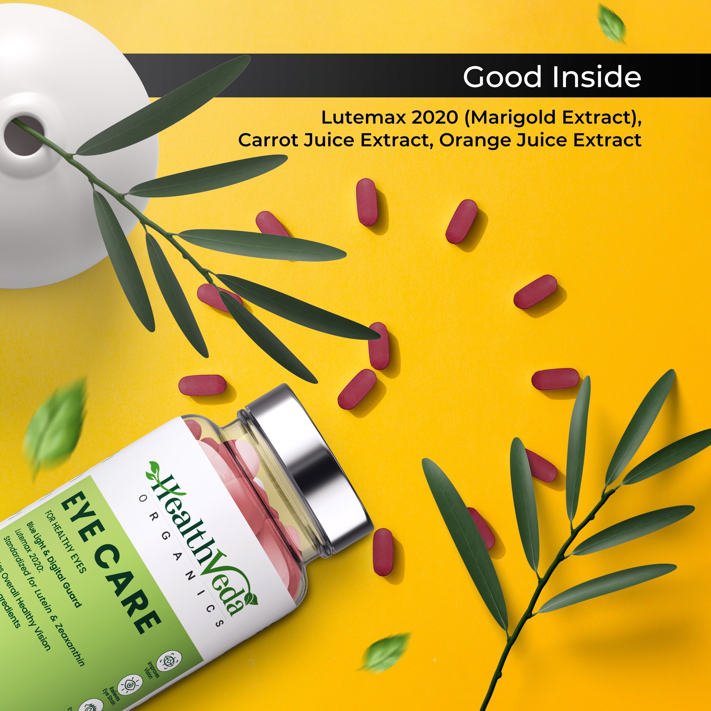 Health Veda Organics Eye Care 1000 mg - 60 tabs