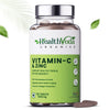 Health Veda Organics Natural Vitamin C & Zinc 1000 mg - 60 tabs