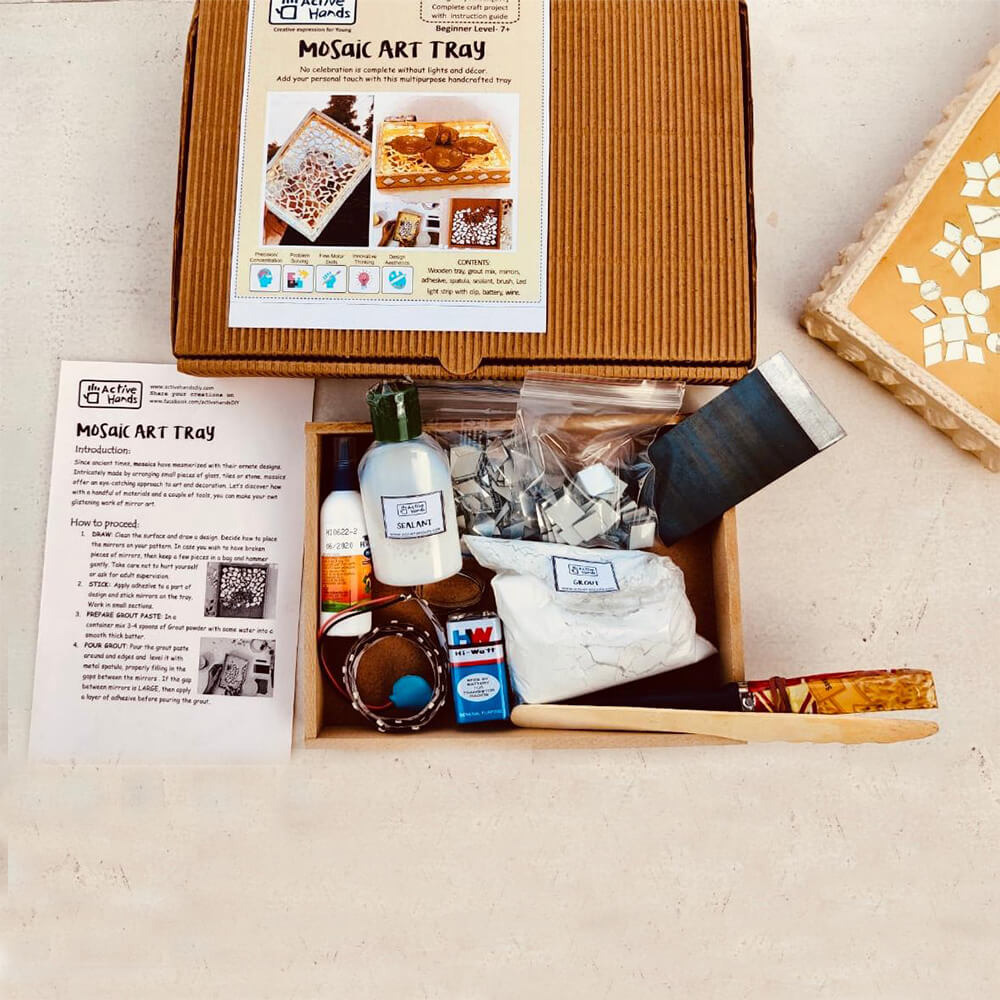 MOSAIC ART TRAY