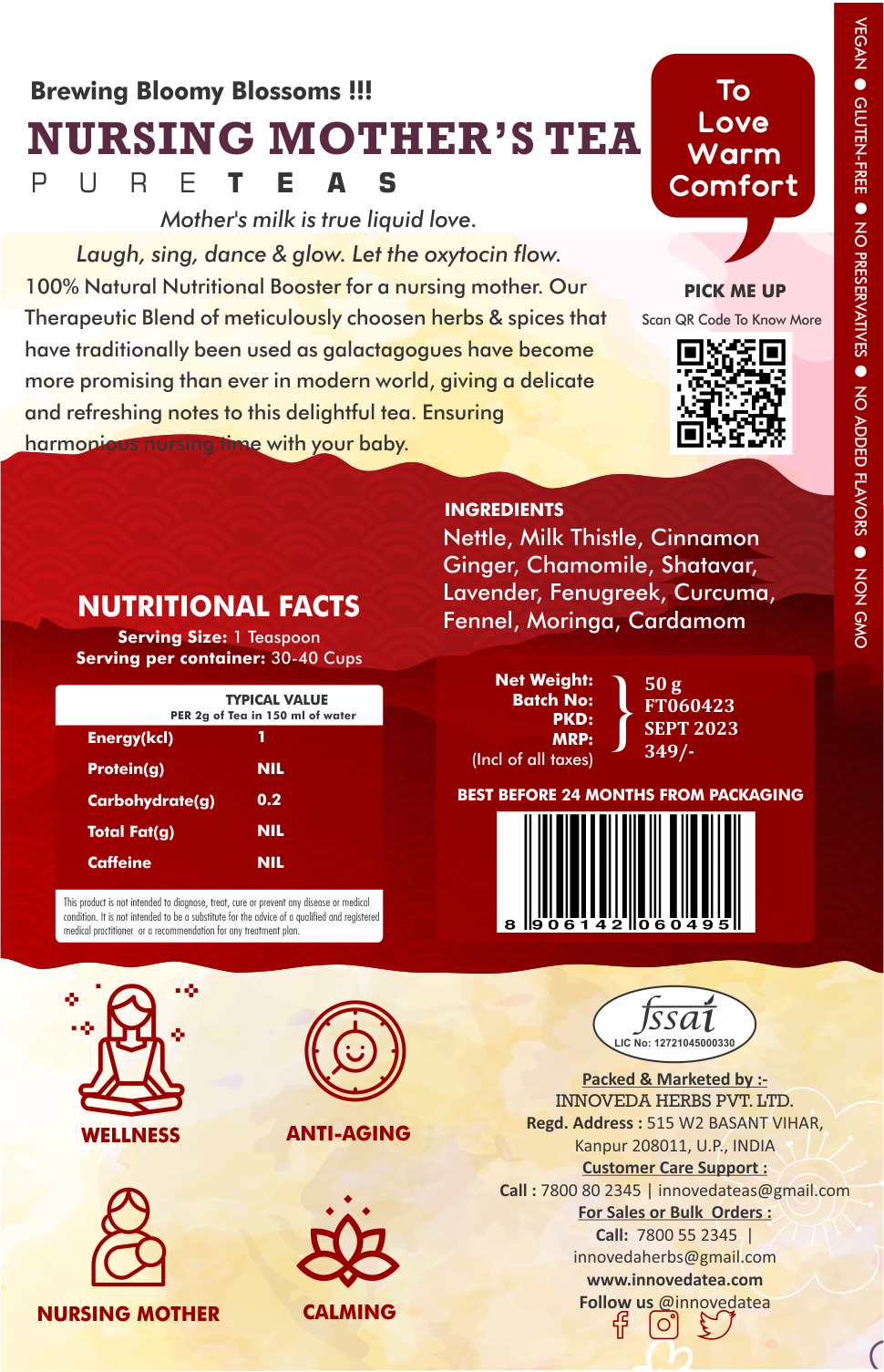 Innoveda Nursing Mother's Tea