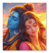 Paint Waint Eternal Love Shiva and Parvati