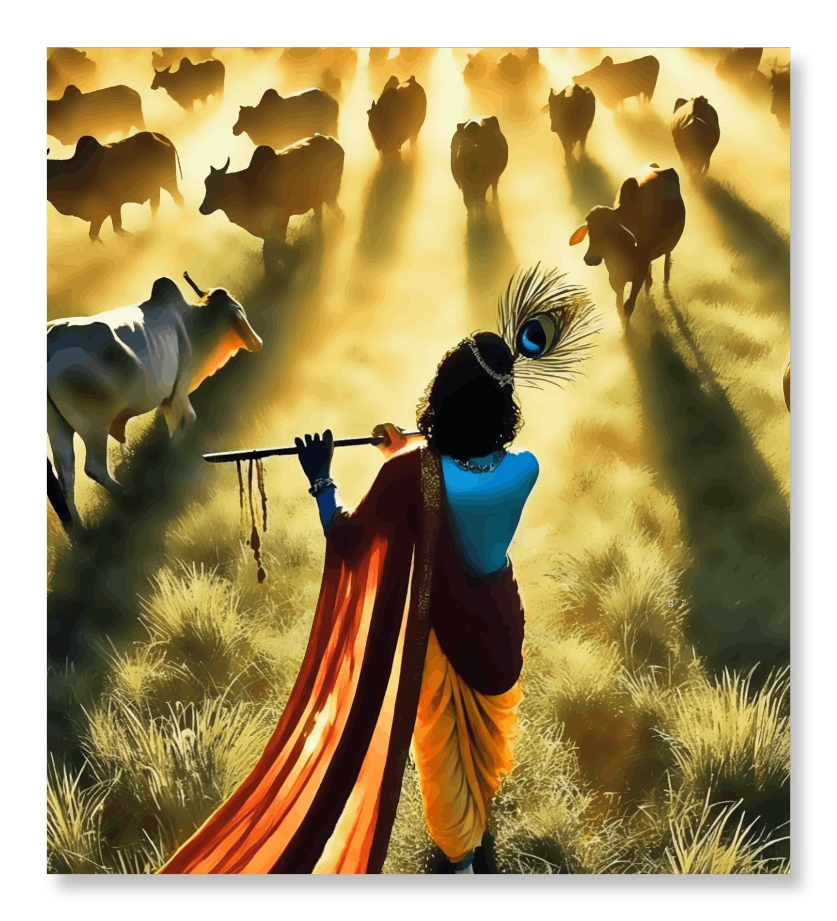 Krishna's Basuri Magic